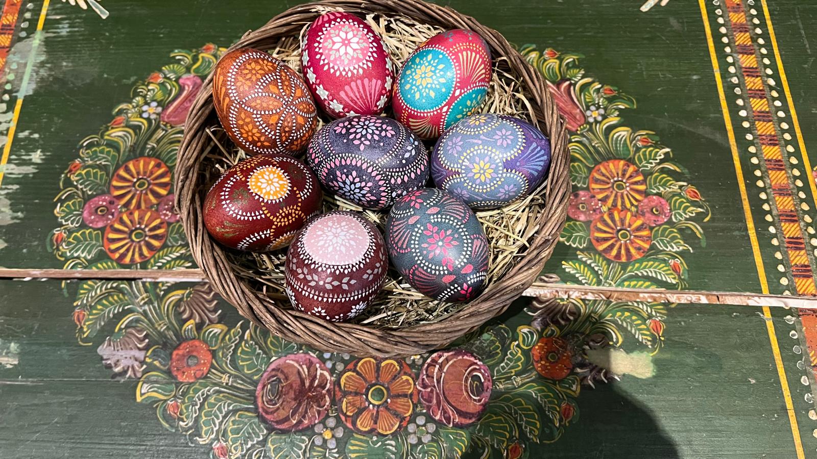 Tageskurs Sorbische Ostereier Abendsang Nadine Stegelmeier