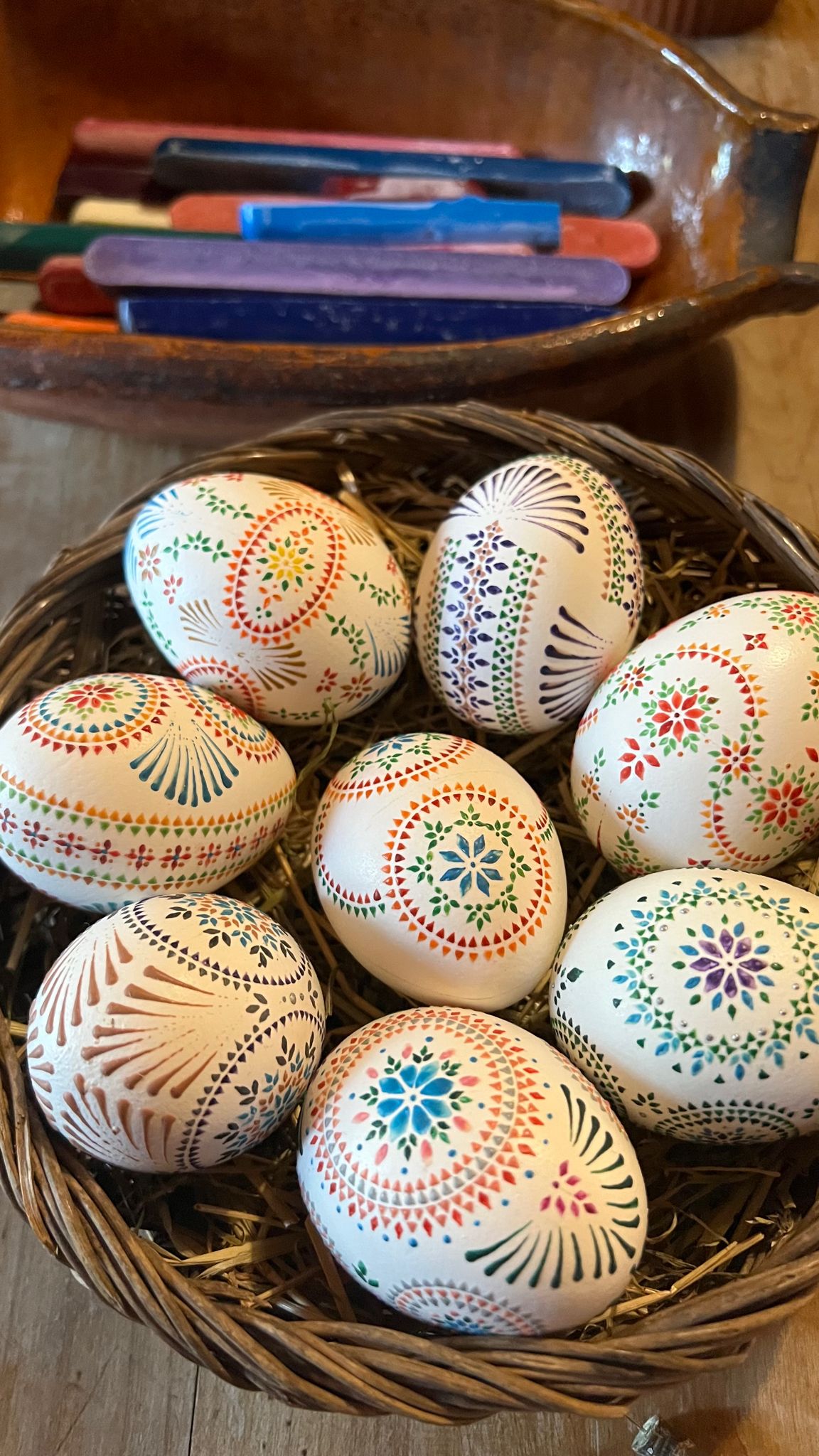 Tageskurs Sorbische Ostereier Abendsang Nadine Stegelmeier